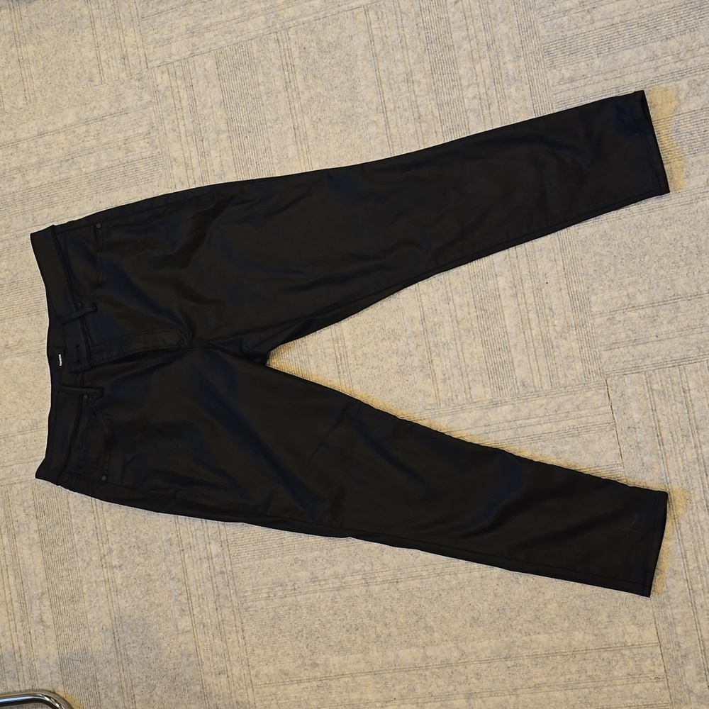 Express Black Coated Skinny Jean